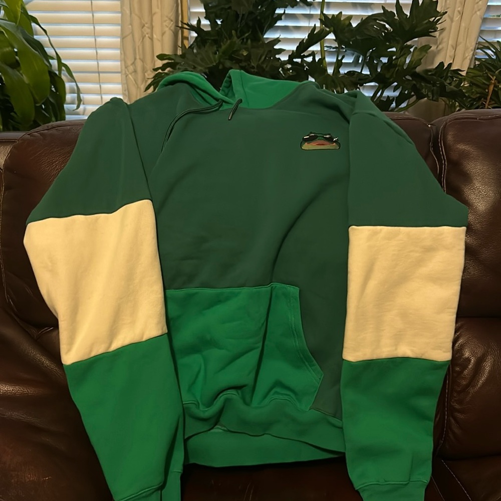 Boomer/Sunglass Frog Hoodie